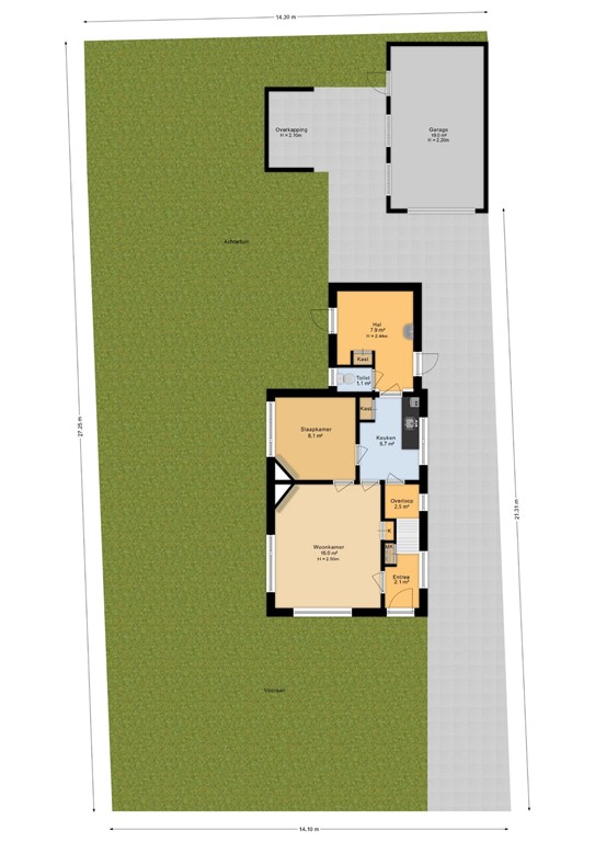 mediumsize floorplan